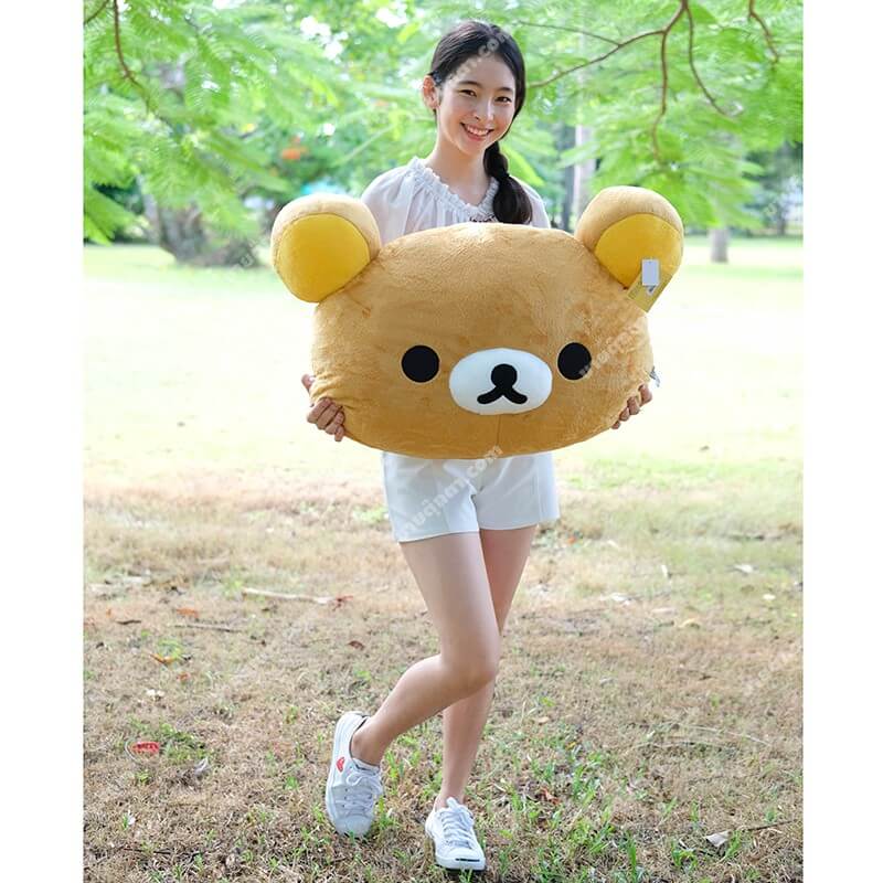 3012 Rillakkuma 28 inch Pillow - Human3 หมอนริลัคคุมะ จากเรื่องริลัคคุมะ Rillakkuma