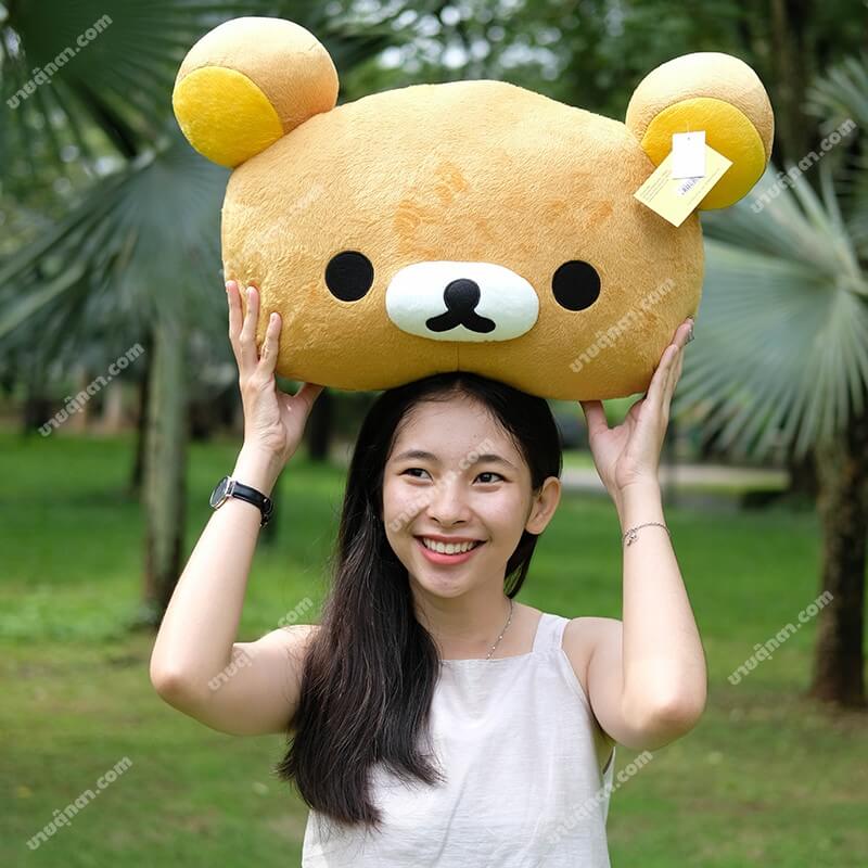 3018 Rillakkuma 22 inch Pillow - human3 หมอนริลัคคุมะ จากเรื่องริลัคคุมะ Rillakkuma