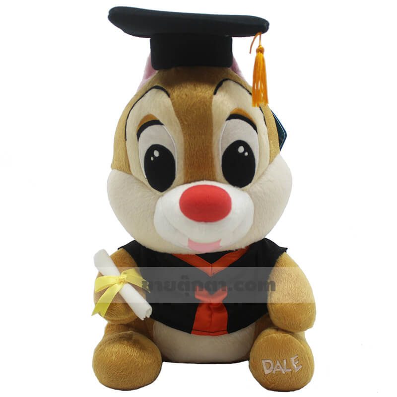 ตุ๊กตาเดล Dale จากเรื่องชิพแอนด์เดล สองสหายชิพมังค์ Chip 'n Dale