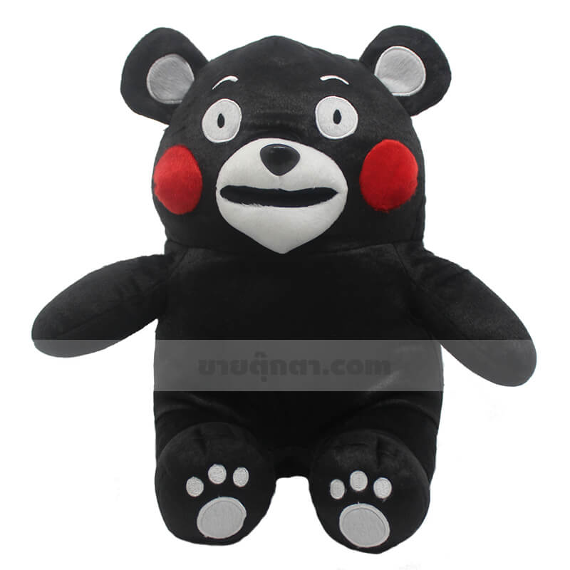 9037 Kumamon 12 inch - front ตุ๊กตาคุมะมง (Kumamon) จากมาสคอตจังหวัดคุมะโมะโตะ