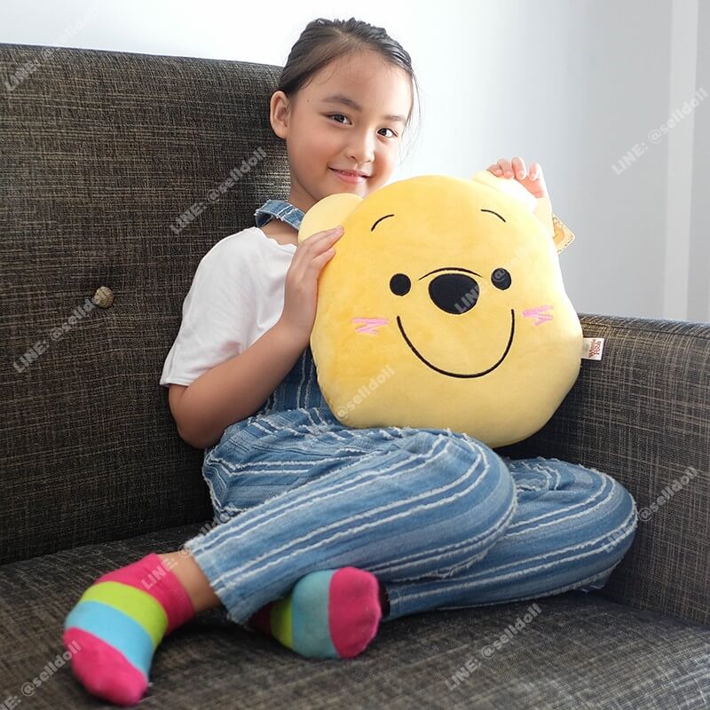 5058 Pooh Sweet Pillow - human2 หมอนผ้าห่มชุดหมีพูห์ Sweet / Pooh Sweet Pillow จากเรื่องวินนี่เดอะพูห์ Winnie the pooh ของค่าย ดิสนีย์ Disney