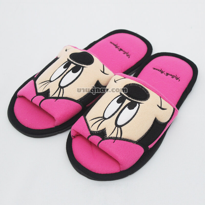 9065 Minnie Full Face Shoe - iso รองเท้า มินนี่ เมาส์ / Minnie Mouse Shoe จากค่าย ดิสนีย์ Disney