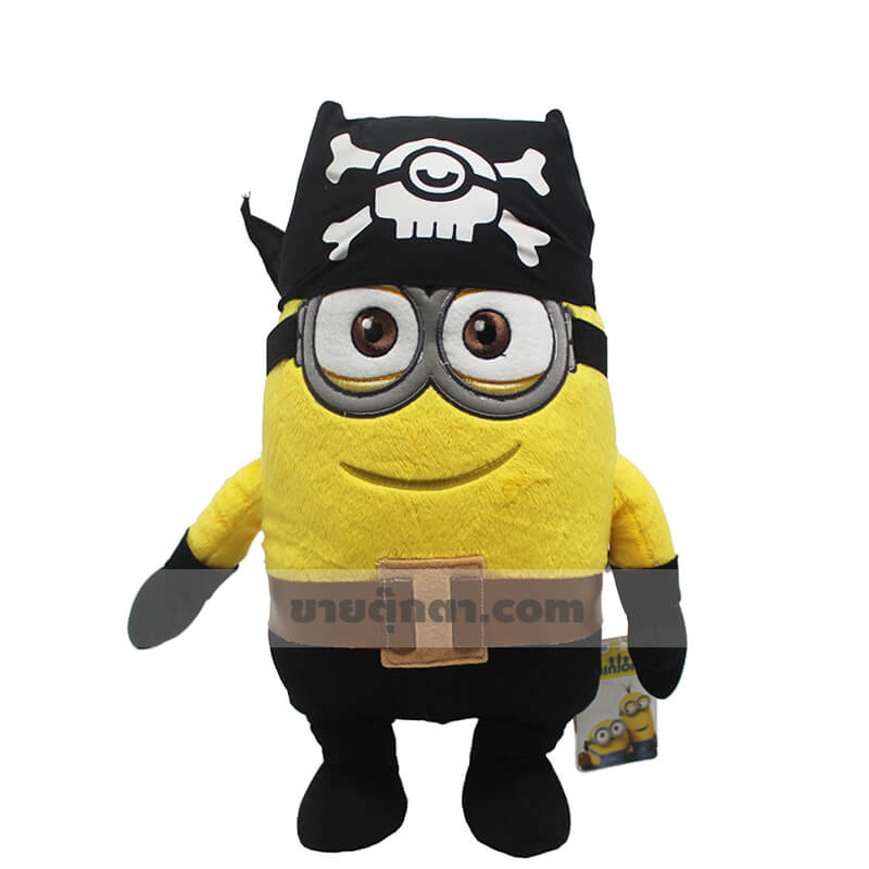 ตุ๊กตามินเนี่ยน ชุดโจรสลัด ตาคู่ (Minons Pirate) จากเรื่อง มิสเตอร์แสบร้ายเกินพิกัด Despicable Me