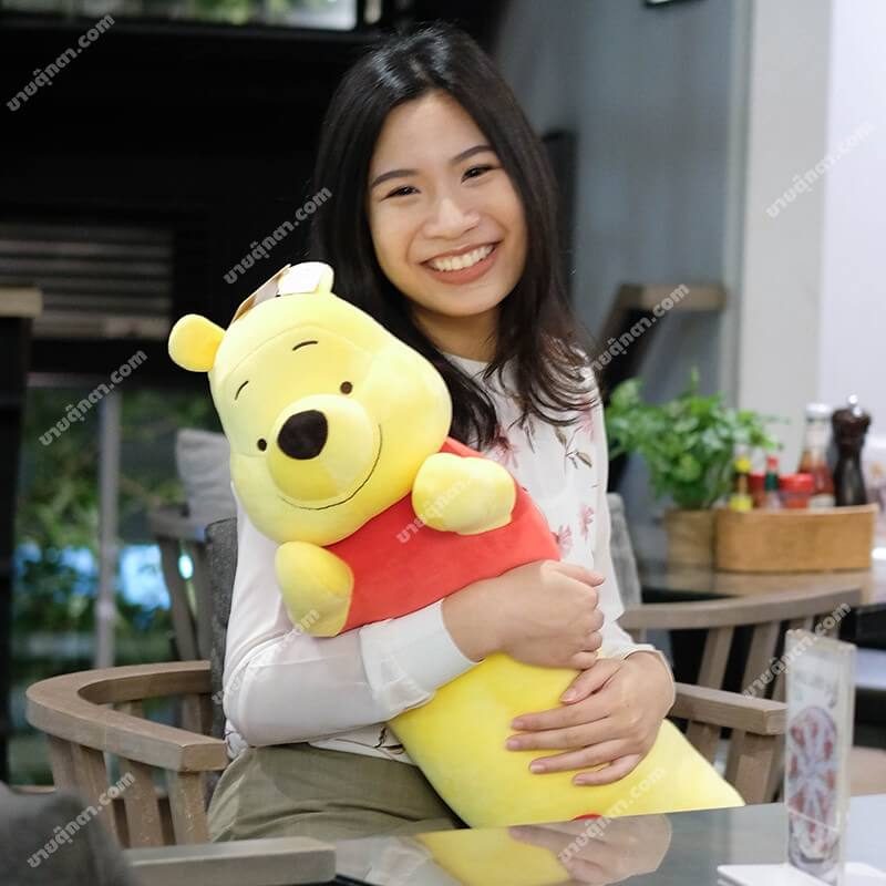 หมอนข้าง หมีพูห์ / Pooh Pillow จากเรื่องวินนี่เดอะพูห์ Winnie the pooh ของค่าย ดิสนีย์ Disney