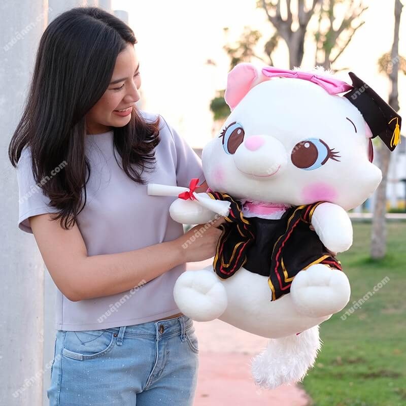 ตุ๊กตา แมวมารี รับปริญญา / Marie Graduation จากเรื่อง The Aristocats ของค่าย ดิสนีย์ Disney