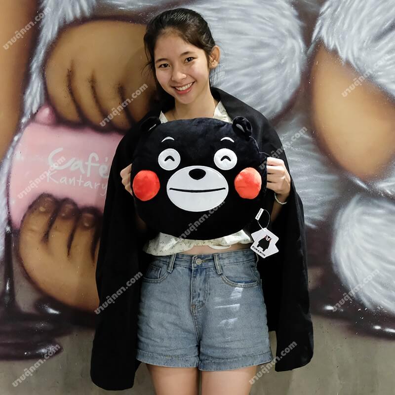 9105 Kumamon Pillow and Blanket 2 - human2 หมอนผ้าห่ม คุมะมง (Kumamon) จากมาสคอตจังหวัดคุมะโมะโตะ