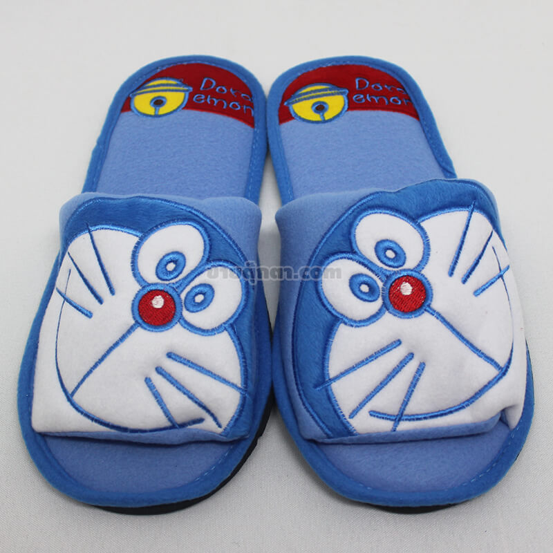 9116 Doraemon Bell - Slipper - front รองเท้าใส่ในบ้าน โดเรม่อน / Doraemon Slipper