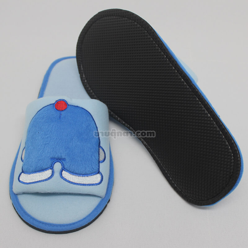 9117 Doraemon Hide and Seek - Slipper - back รองเท้าใส่ในบ้าน โดเรม่อน / Doraemon Slipper