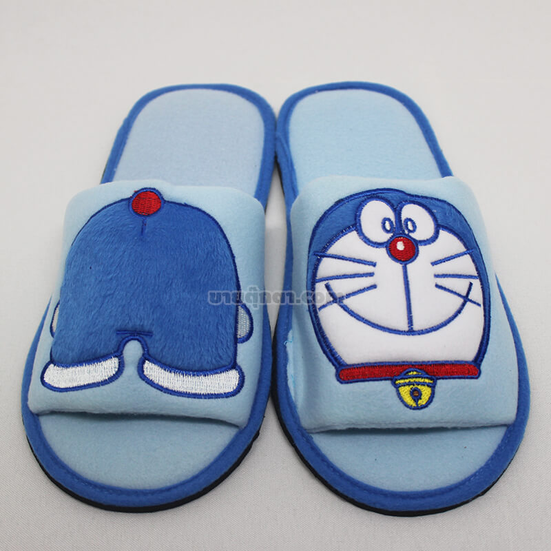 9117 Doraemon Hide and Seek - Slipper - front รองเท้าใส่ในบ้าน โดเรม่อน / Doraemon Slipper