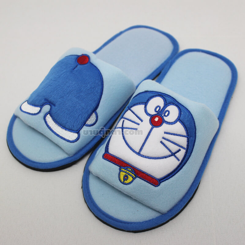 9117 Doraemon Hide and Seek - Slipper - iso รองเท้าใส่ในบ้าน โดเรม่อน / Doraemon Slipper