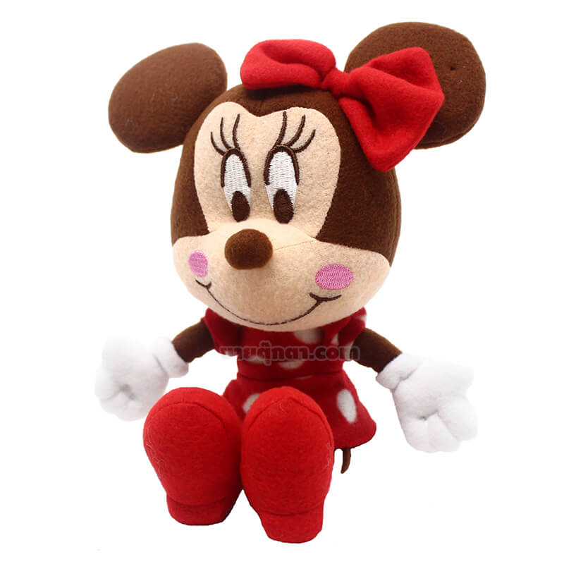 5180 Micky Mouse - Happy World - minnie iso ตุ๊กตา มินนี่ เมาส์ / Minnie Mouse ของค่าย ดิสนีย์ Disney