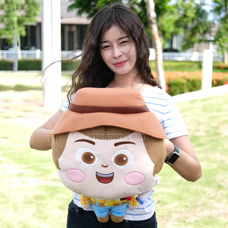 5187 Woody Cute Pillow - human2 หมอนสอดมือ วู้ดดี้ / Woody Cute จากเรื่องทอยสตอรี่ Toy Story ของค่าย ดิสนีย์ Disney