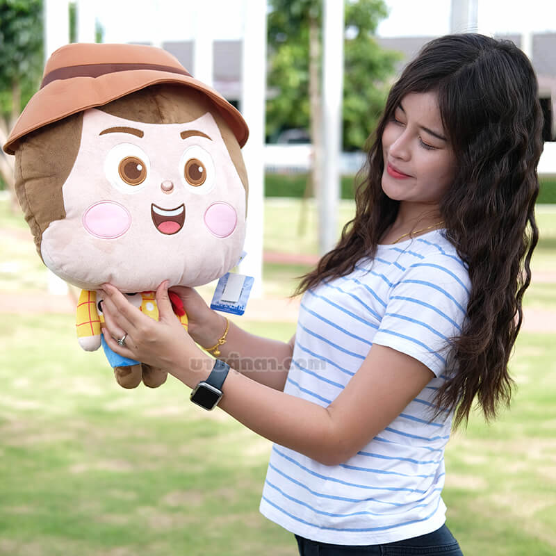 5187 Woody Cute Pillow - human3 หมอนสอดมือ วู้ดดี้ / Woody Cute จากเรื่องทอยสตอรี่ Toy Story ของค่าย ดิสนีย์ Disney