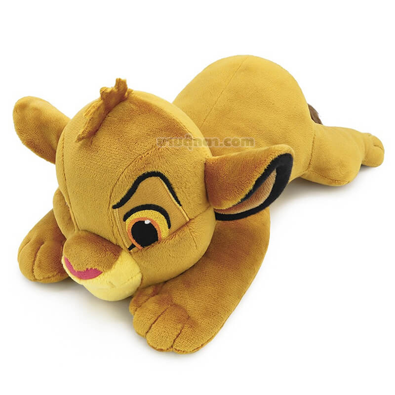 4810 Simba Nala Lying - siso ตุ๊กตา ซิมบ้า / Simba จากหนังเรื่อง เดอะไลอ้อนคิง The Lion King ของค่าย ดิสนีย์ Disney