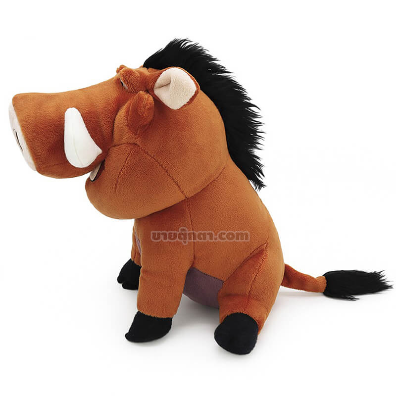 4817 Pumbaa 12 inch - left ตุ๊กตา พุมบ้า / Pumbaa จากหนังเรื่อง เดอะไลอ้อนคิง The Lion King ของค่าย ดิสนีย์ Disney