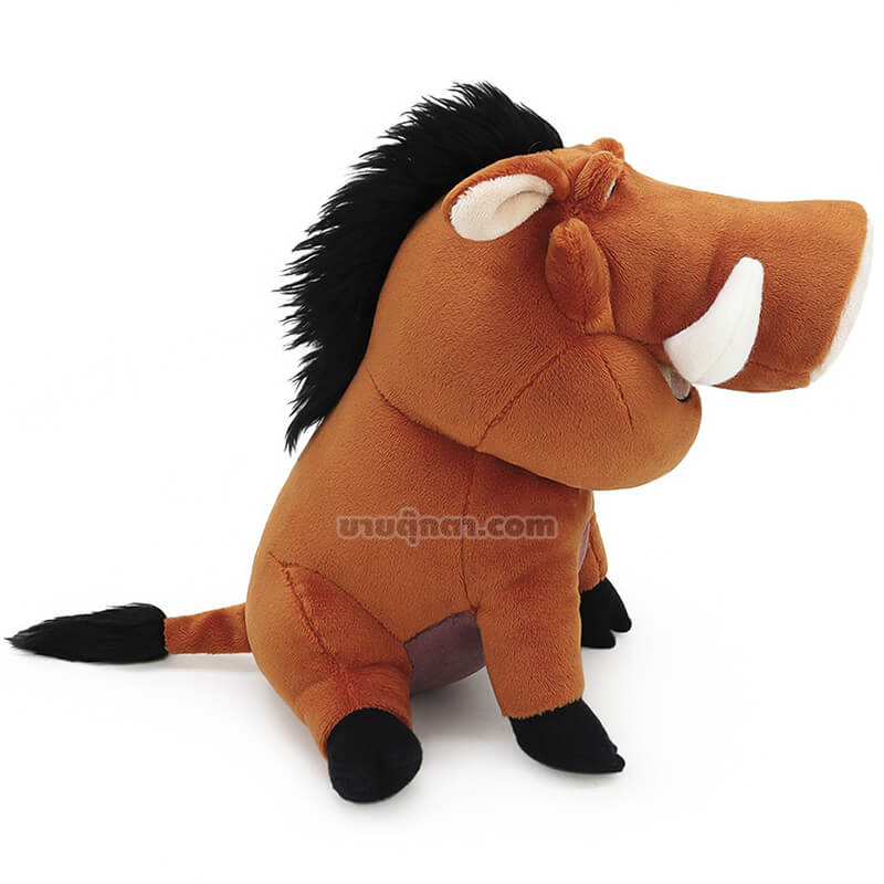 4817 Pumbaa 12 inch - right ตุ๊กตา พุมบ้า / Pumbaa จากหนังเรื่อง เดอะไลอ้อนคิง The Lion King ของค่าย ดิสนีย์ Disney