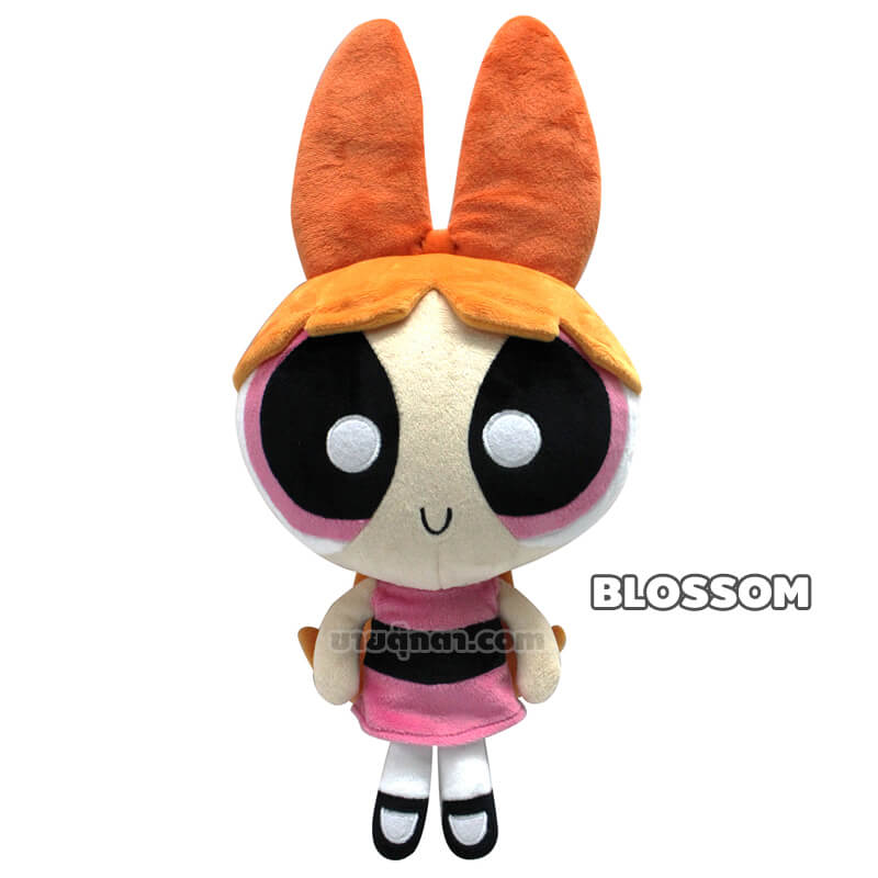 1503 Powerpuff Girl 10 inch - Blossom ตุ๊กตา พาวเวอร์พัฟฟ์เกิลส์ / Powerpuff Girls บลอสซัม Blossom บัตเทอร์คัป Buttercup บับเบิลส์ Bubbles