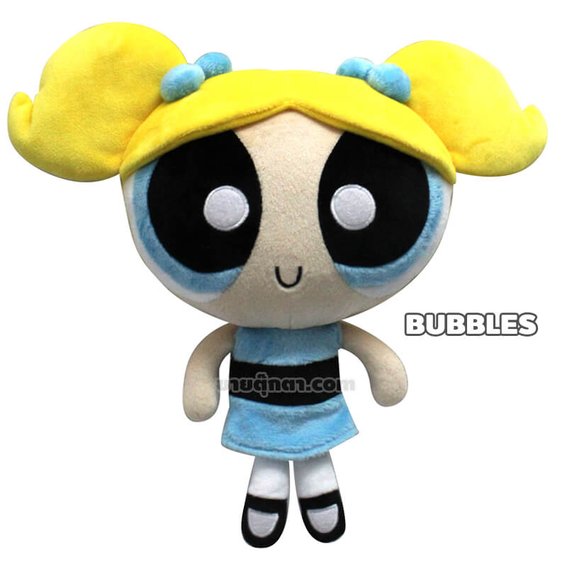 1503 Powerpuff Girl 10 inch - Bubbles ตุ๊กตา พาวเวอร์พัฟฟ์เกิลส์ / Powerpuff Girls บลอสซัม Blossom บัตเทอร์คัป Buttercup บับเบิลส์ Bubbles