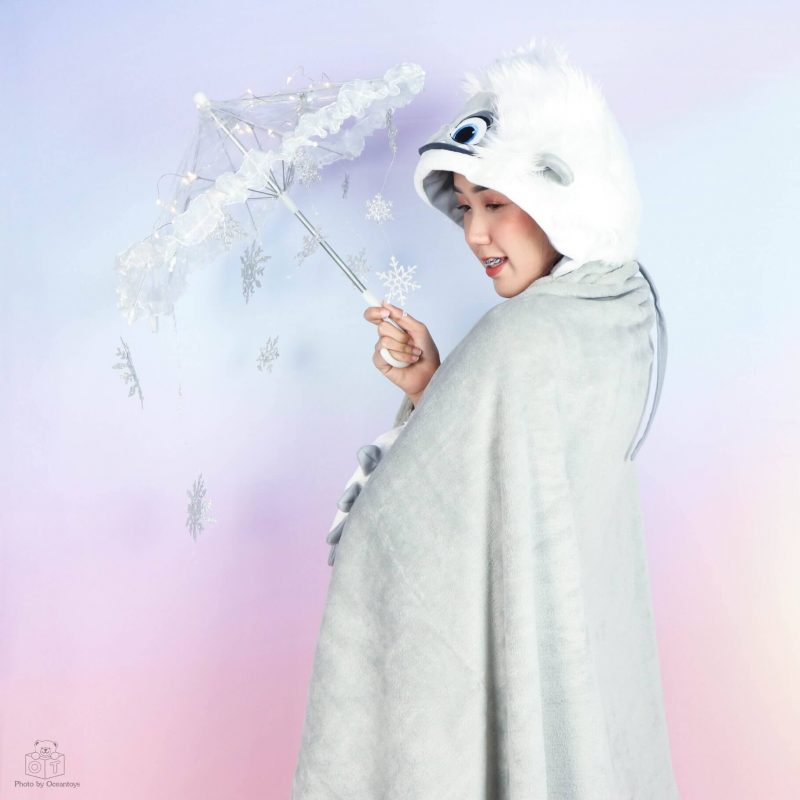ผ้าห่มฮู้ด เอเวอเรสต์ / Everest Abominable Snowman เยติ Yeti ของค่าย ดรีมเวิกส์ DreamWorks