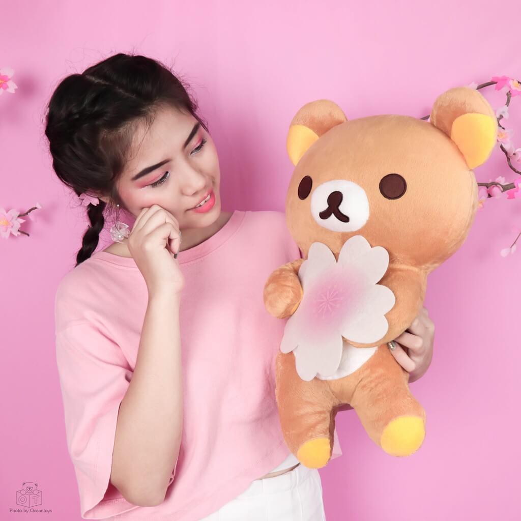 3000 Rilakkuma Story - Kuma Blossoms Raw1 ตุ๊กตา ริลัคคุมะ & โคริลัคคุมะ / ตุ๊กตา Rilakkuma & Korilakkuma คุมะ Kuma โคริ Kori