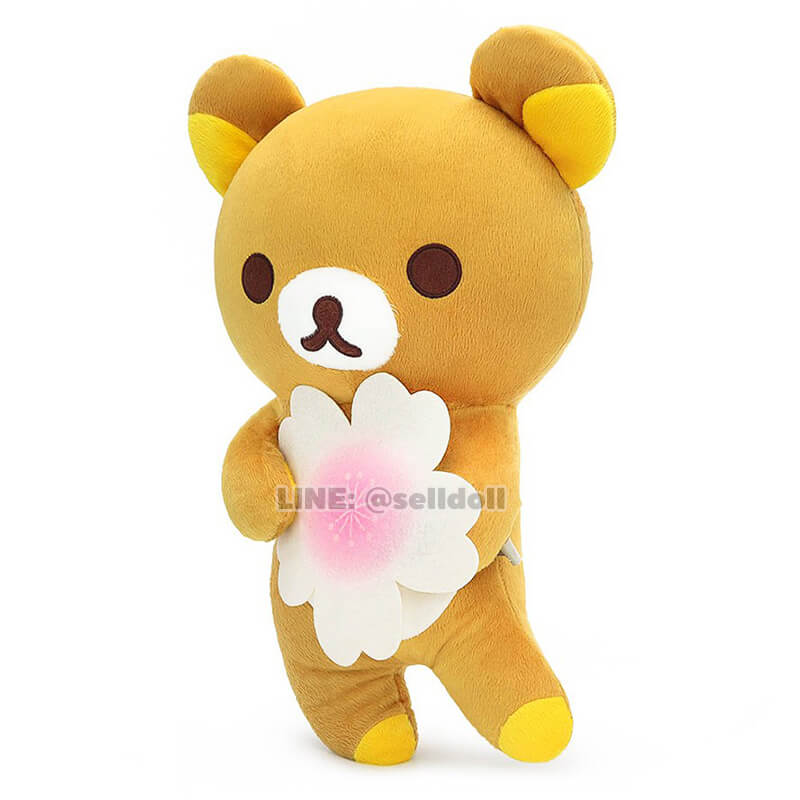 3000 Rilakkuma Story - Raw Kuma Blossoms iso ตุ๊กตา ริลัคคุมะ & โคริลัคคุมะ / ตุ๊กตา Rilakkuma & Korilakkuma คุมะ Kuma โคริ Kori