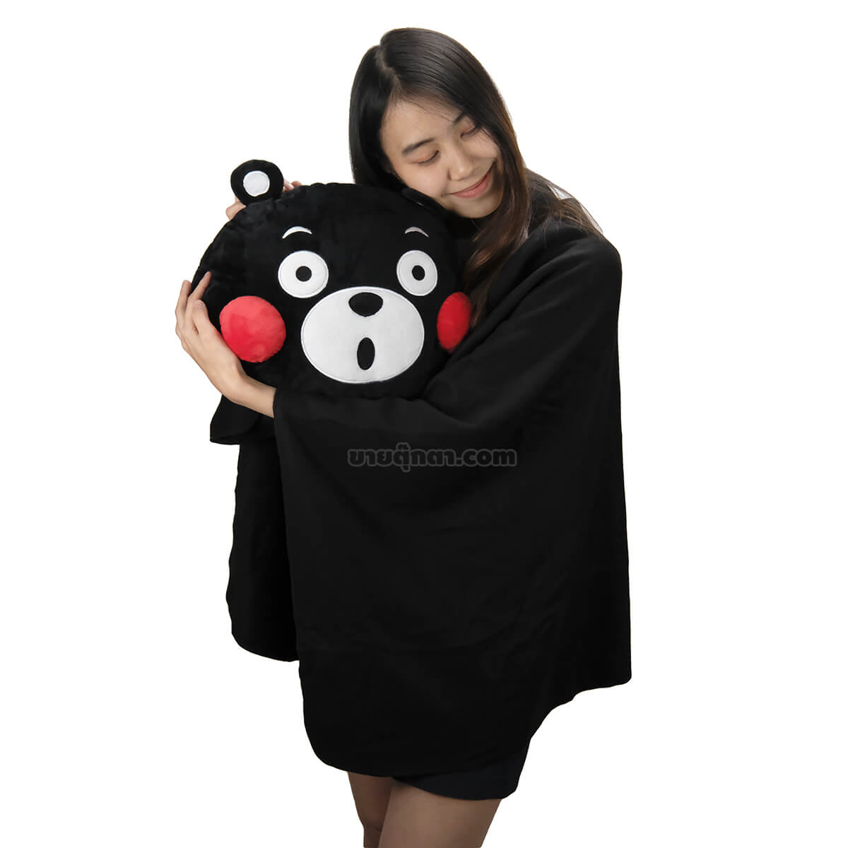 9077 Kumamon - Pillow and Blanket - iso หมอนผ้าห่ม คุมะมง (Kumamon) จากมาสคอตจังหวัดคุมะโมะโตะ