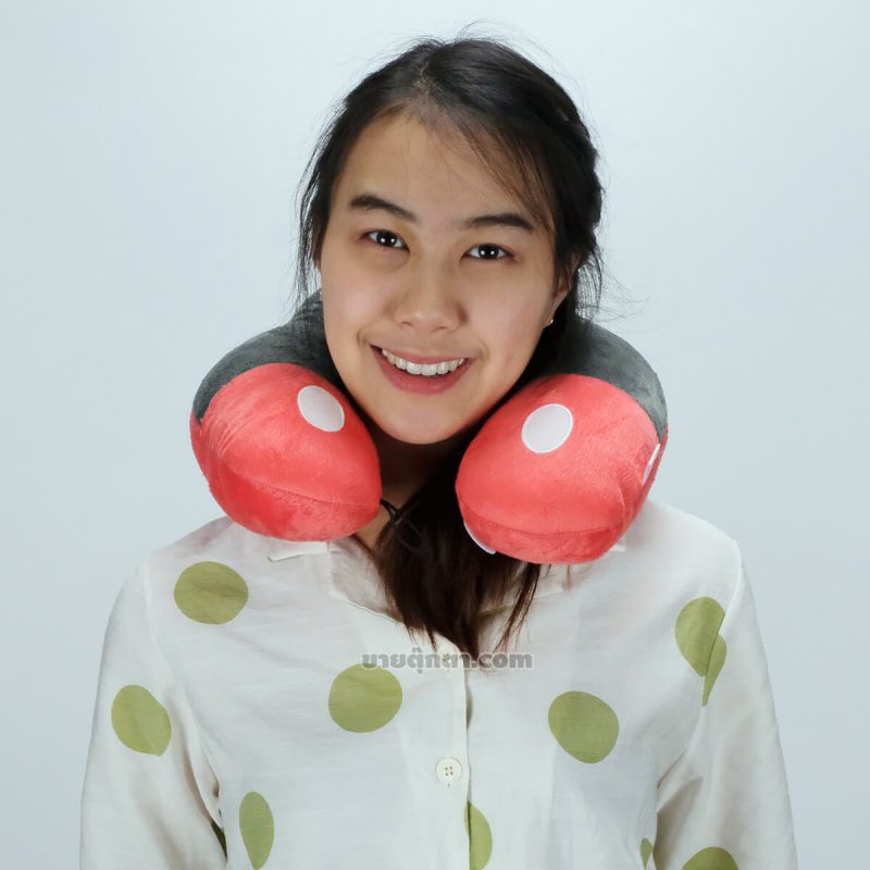 หมอนรอคอ มิกกี้เมาส์ & มินนี่เมาส์ / Micky & Minnie Mouse Neck Pillow ของค่าย ดิสนีย์ Disney