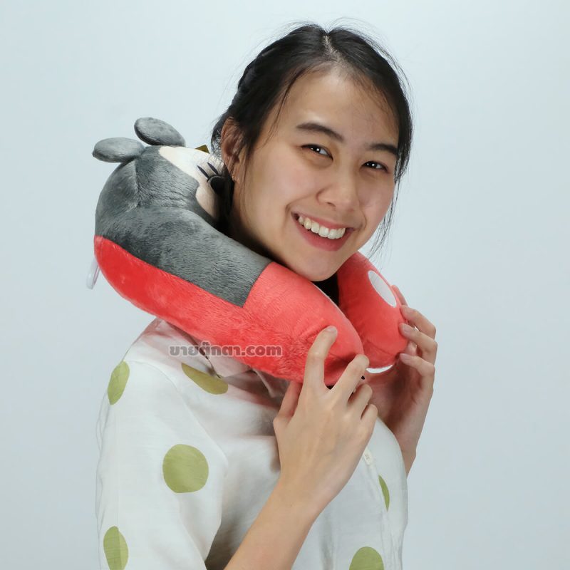 หมอนรอคอ มิกกี้เมาส์ & มินนี่เมาส์ / Micky & Minnie Mouse Neck Pillow ของค่าย ดิสนีย์ Disney