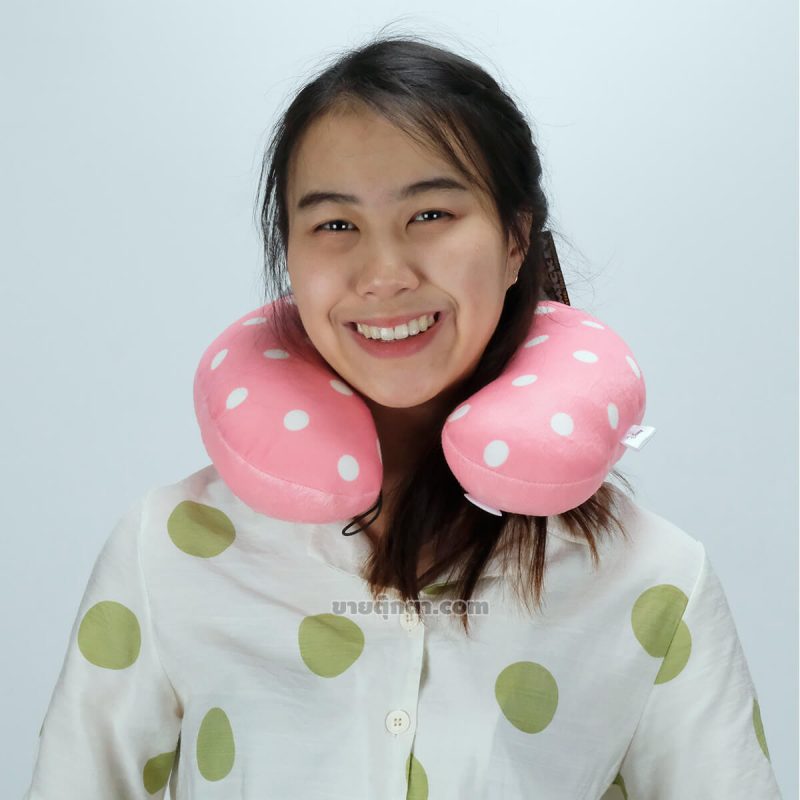 หมอนรอคอ มิกกี้เมาส์ & มินนี่เมาส์ / Micky & Minnie Mouse Neck Pillow ของค่าย ดิสนีย์ Disney