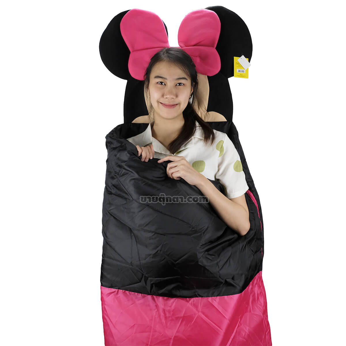 5198 Minnie Mouse - Sleeping Bag - front ถุงนอน มินนี่เมาส์ / Minnie Mouse Sleeping Bag