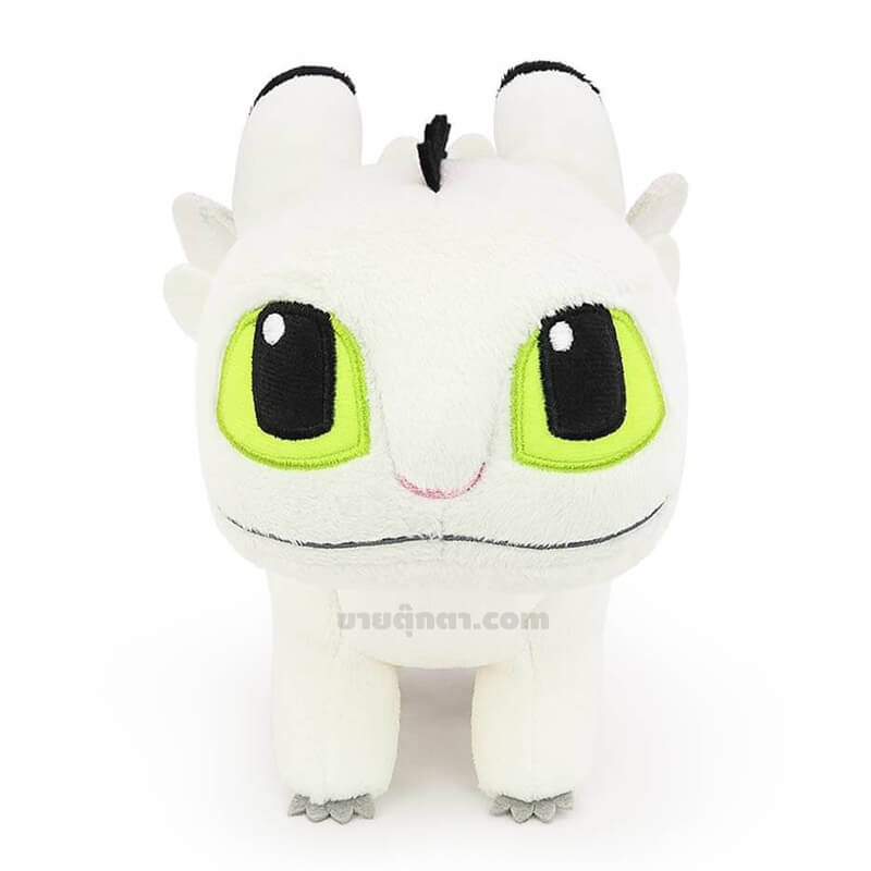 4066 Night Light Boy 8 inch 4 Leg - front ตุ๊กตา ลูกเขี้ยวกุด / Dawm Toothless จากเรื่อง อภินิหารไวกิ้งพิชิตมังกร How To Train Your Dragon ของค่าย ดรีมเวิกส์แอนิเมชัน Dreamworks