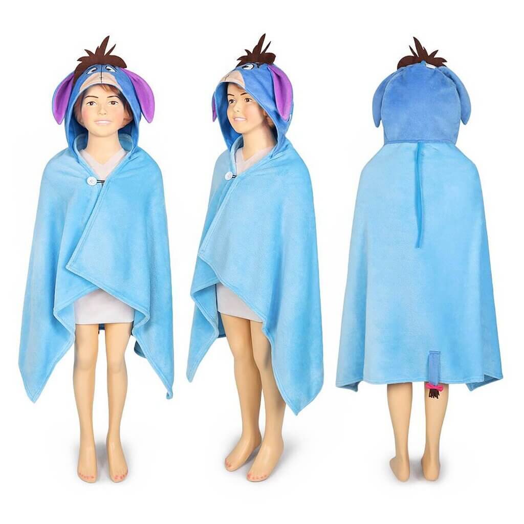 5310 Pooh Child Blanket with Hood - eeyore ผ้าห่มฮู้ด หมีพูห์ (เด็ก) / Winnie the Pooh