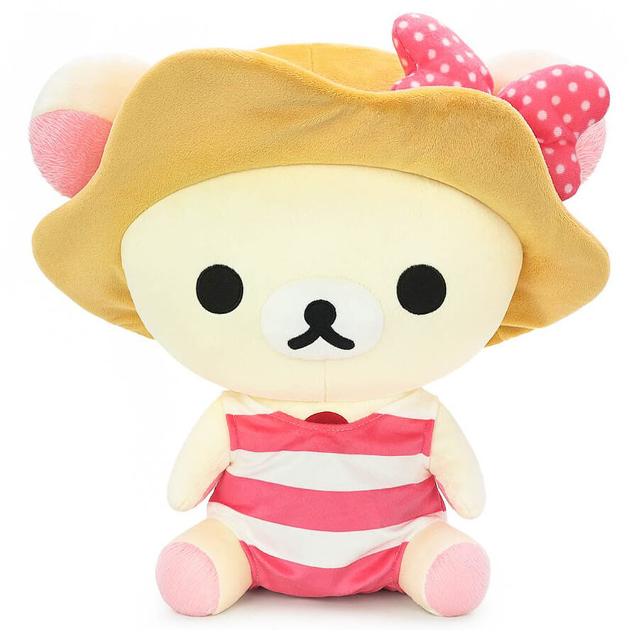 3063 Korilakkuma On Hat Pillow - front หมอนสอดมือ โคริลัคคุมะ / Korilakkuma On Hat