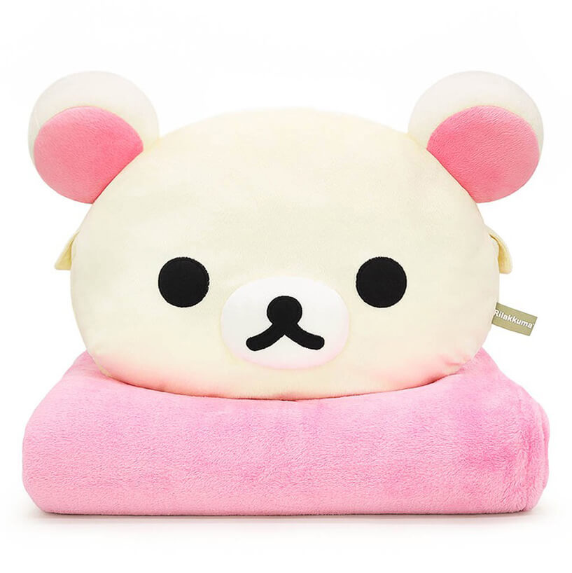 3056 Rilakkuma Pillow and Blanke - kori หมอนผ้าห่ม ริลัคคุมะ / Rilakkuma Pillow and Blanket