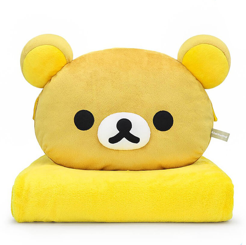 3056 Rilakkuma Pillow and Blanket - kuma หมอนผ้าห่ม ริลัคคุมะ / Rilakkuma Pillow and Blanket